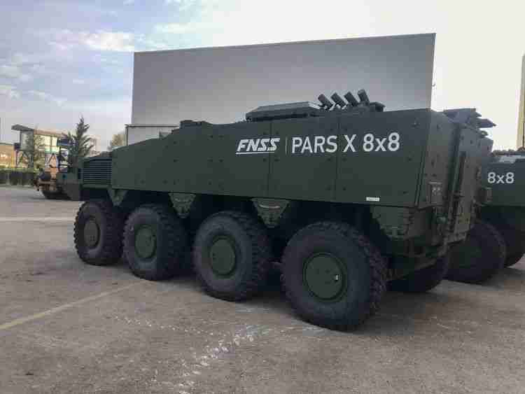Türkiye’nin yeni zırhlı aracı PARS X 8x8 ortaya çıktı